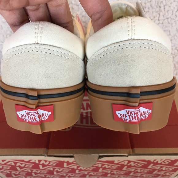 NWT Vans Old Skool Gum Block Skate Shoe W 6.5, M 5 - Picture 6 of 8